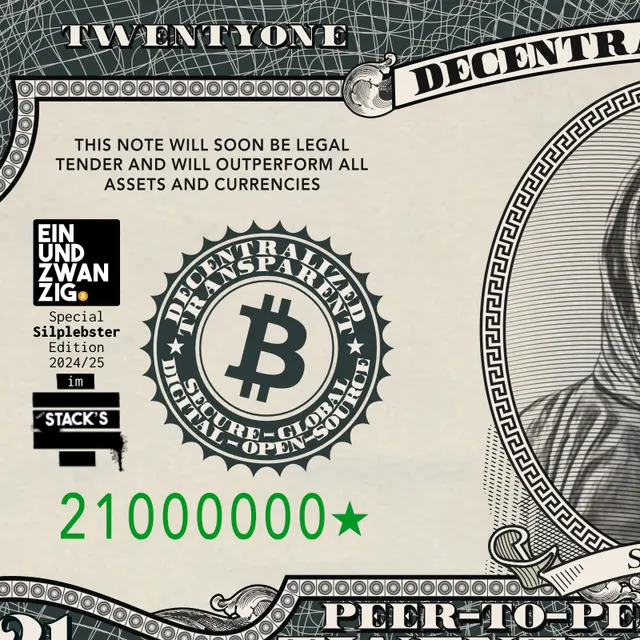 Silplebster (Dollar) – Vorderseite