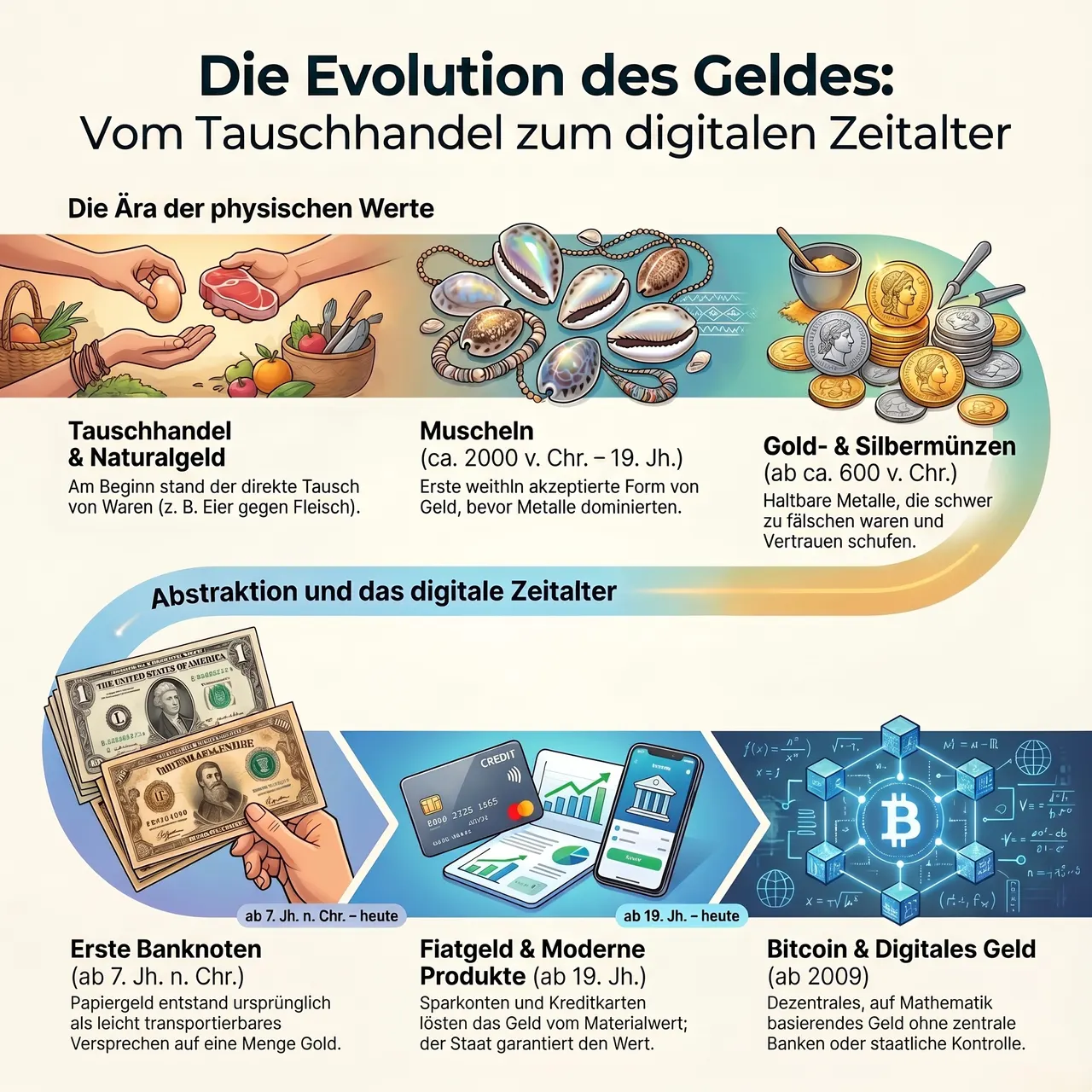 Die Evolution des Geldes